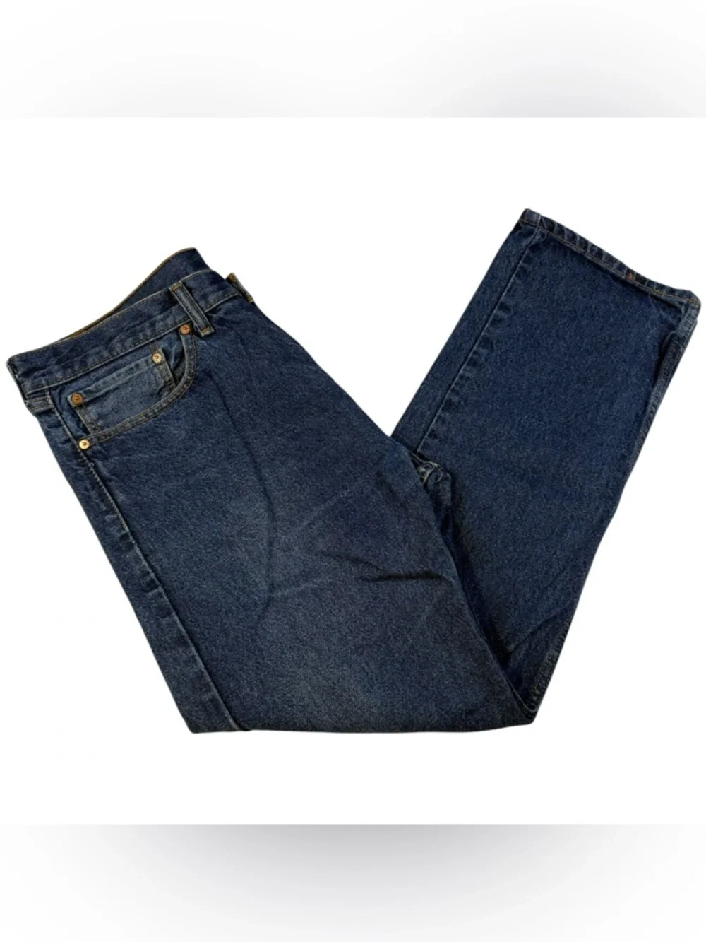 Levi’s 505 Jeans Men’s 36x30 Straight Leg Medium Wash Classic Red Tab